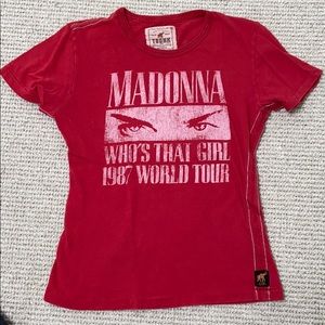 Madonna Who’s That Girl Vintage Tee